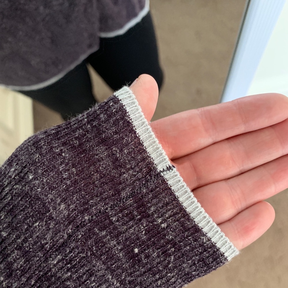 SAMPLE Fall2016- RARE ED Purple Knit Sweater - Picture 7 of 8